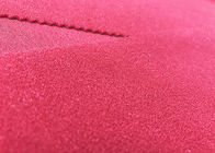 240GSM 100% नायलॉन ब्रश बुना हुआ कपड़ा बनाने के लिए मैडर लाल रंग