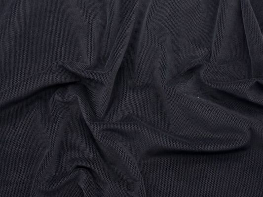 210-280gsm माइक्रो इलास्टिक मखमली पॉलिएस्टर फैब्रिक, जो ड्रेसेस के लिए एकदम सही है