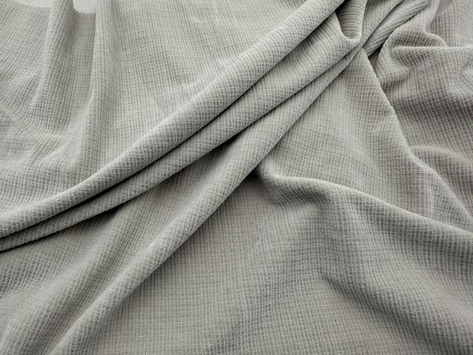 210-280gsm माइक्रो इलास्टिक मखमली पॉलिएस्टर फैब्रिक, जो ड्रेसेस के लिए एकदम सही है