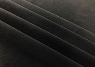 220GSM स्नान सूट सामग्री / खिंचाव के लिए 84% काले पॉलिएस्टर कपड़े बिकनी