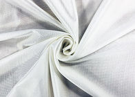 210GSM स्नान पोशाक सामग्री लचीले 84% नायलॉन हाउस ड्रेस व्हाइट के लिए